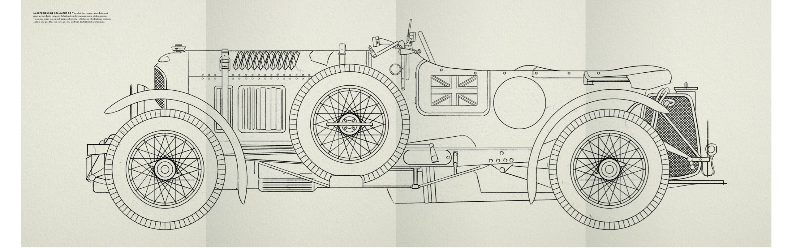 <strong>FICHE TECHNIQUE</strong><br/><span>La &laquo; Beast &raquo;, comme on appelait la Bentley Blower, &eacute;tait &eacute;quip&eacute;e d'un moteur suraliment&eacute; de 4,4 litres et pouvait atteindre une vitesse moyenne de 145 km/h, mais sa construction semblable &agrave; celle d'un tank en faisait une candidate peu probable pour remporter une course de 24 heures de pure endurance telle que celle du Mans. Des ann&eacute;es plus tard, Ian Fleming choisit une Blower pour la voiture de 007 dans les premiers romans de James Bond</span>