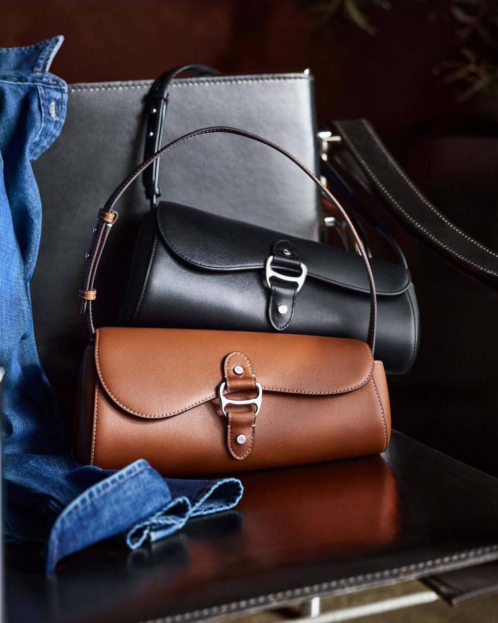 Leather Medium Tasha East-West Bag
