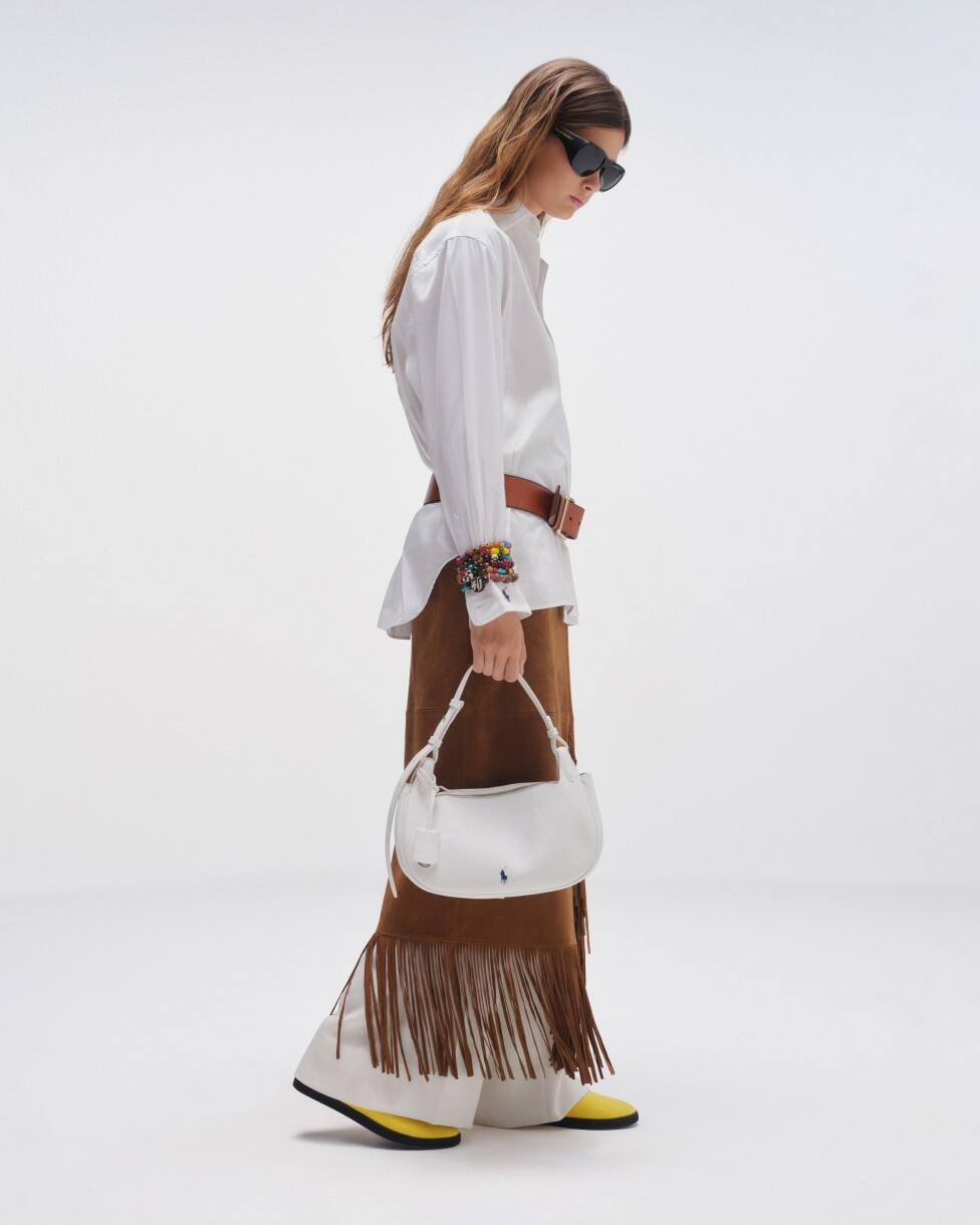Fringe Suede Skirt