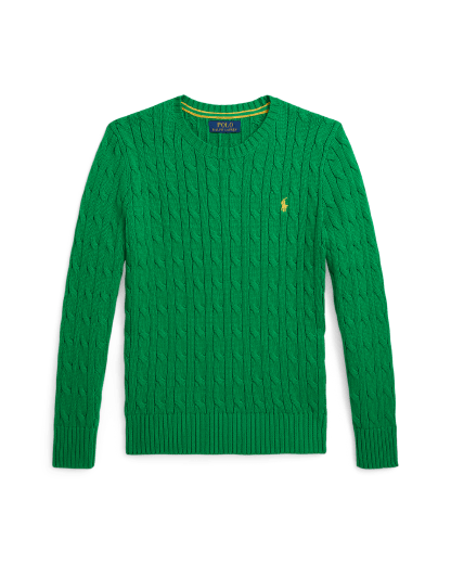Cable-Knit Cotton Jumper