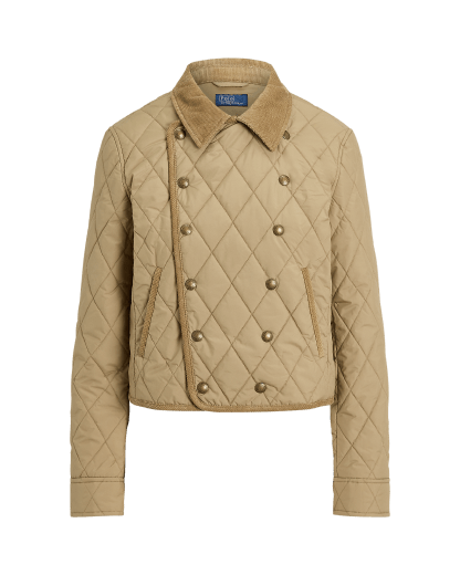 Double-Breasted Quilted Jacket