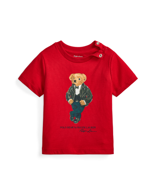 Polo Bear Cotton Jersey T-Shirt