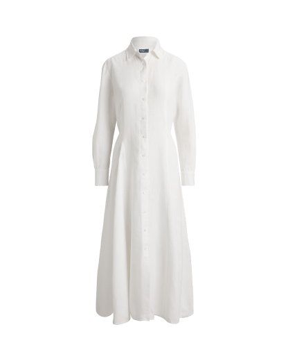 Robe-chemise en lin 