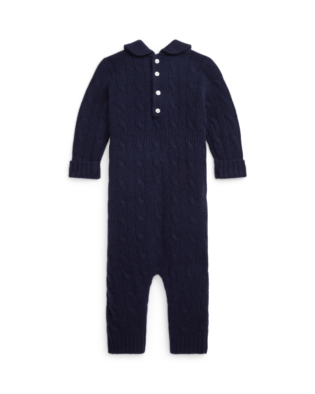 Combinaison bébé en cachemire