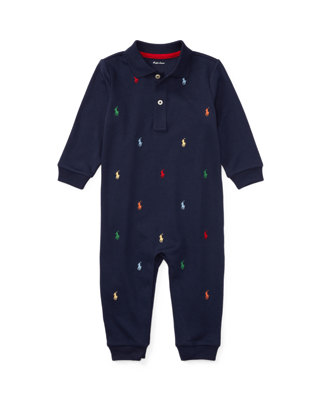 Combinaison poney Polo en coton doux