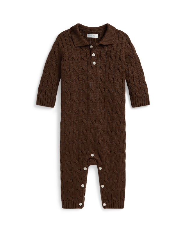Combinaison Polo torsadée en coton