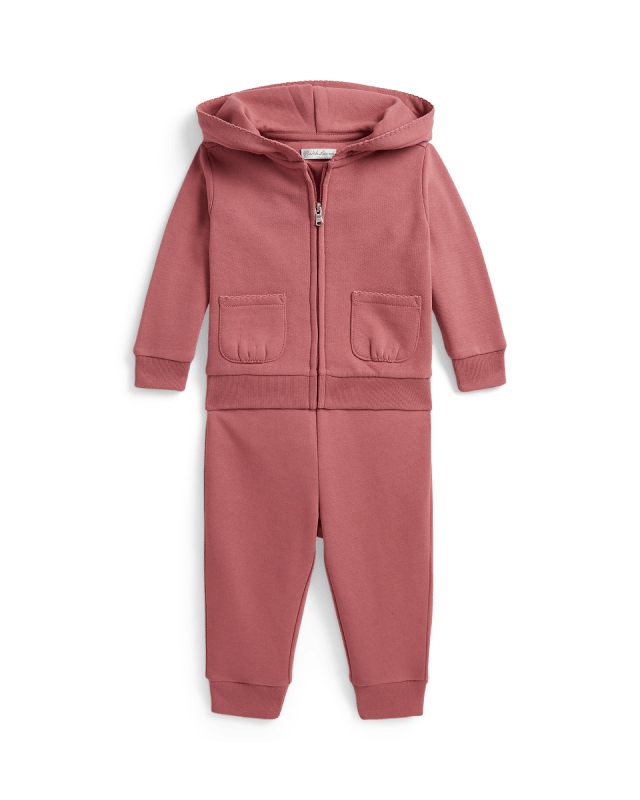 Sweat picot pantalon de jogging molleton