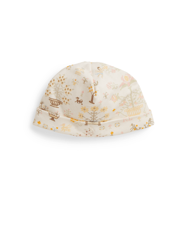 Bonnet Polo Bear en interlock de coton