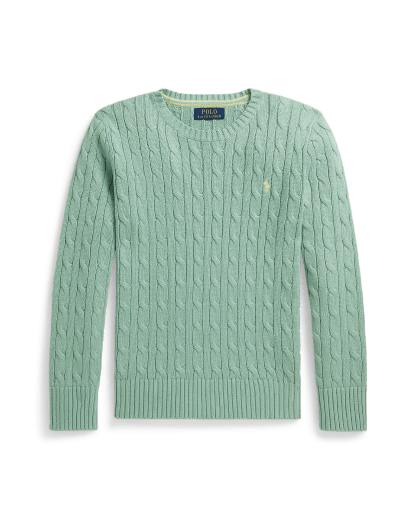 Pull en coton torsadé