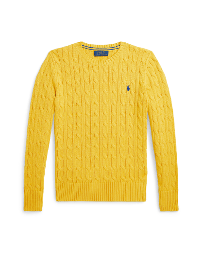 Pull en coton torsadé