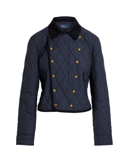 Veste matelassée croisée