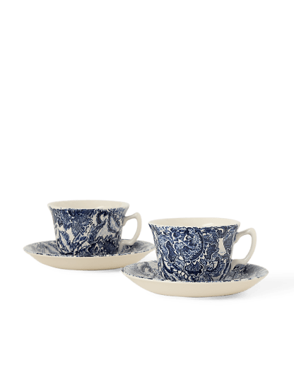 Set van theekop en schotel Faded Peony