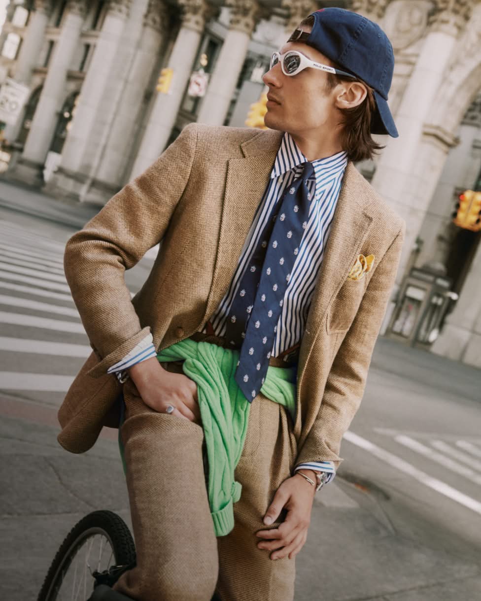 Polo tailored fit summer tweed colbert