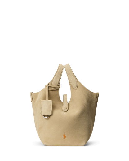 Kleine suède Polo Play tas en crossbody