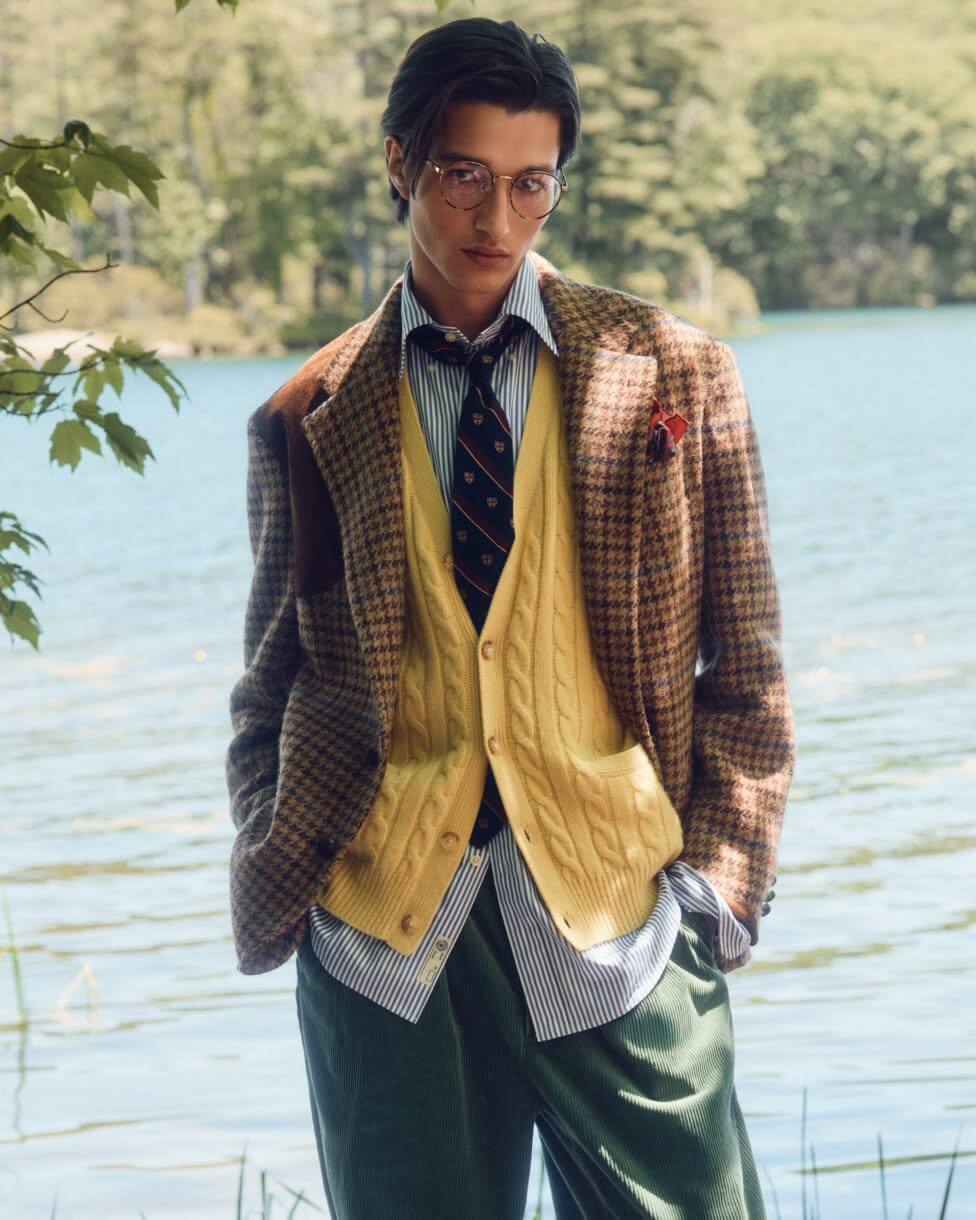 Classic fit gestreept poplin overhemd