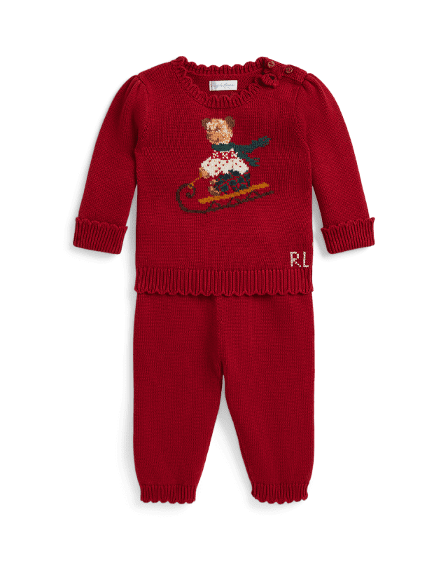 Trui met Polo Bear en broek